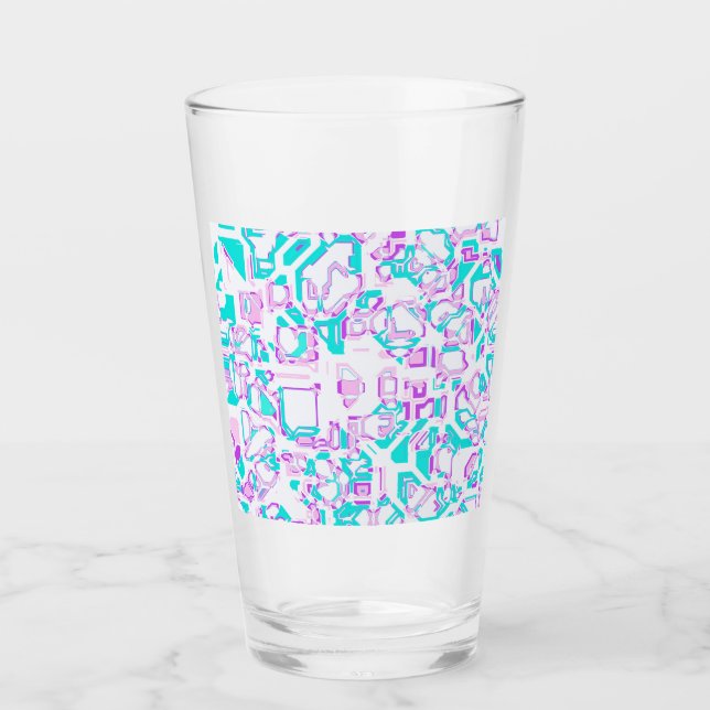 fantasía loca mapas blanco y aqua (Anverso)