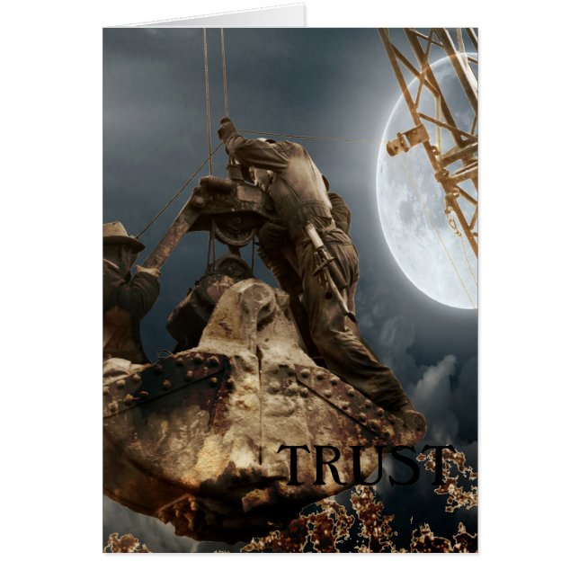 Fantasía Operador de Grúa Hombres en Noche de Bald (Frente)