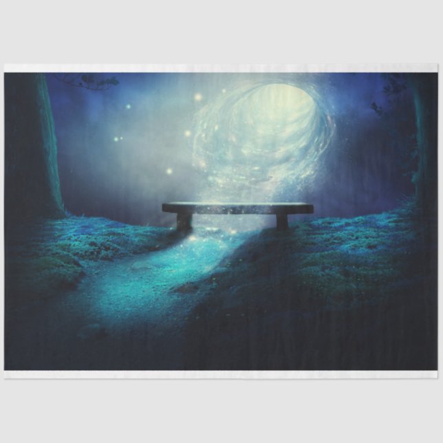 Fantasía Papel de tejidos de descomposición de Cos (Anverso)