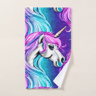 Fantasía Patrón sin foco de Unicornio blanco