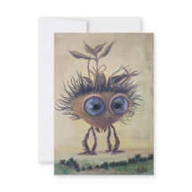 Fantasía Surrealismo caprichoso Tarjeta de agradec