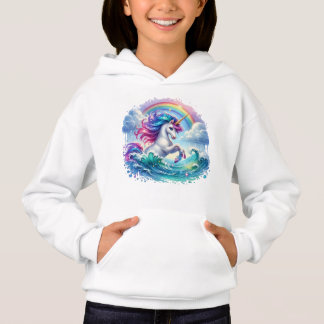 Fantasía Unicornio con arcoiris