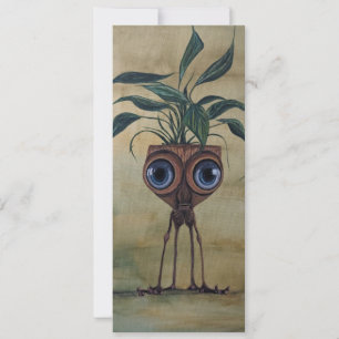 Fantasía Whimsical Surrealism Flat Card