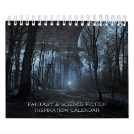 Fantasía y calendario de inspiraciones de ciencia 