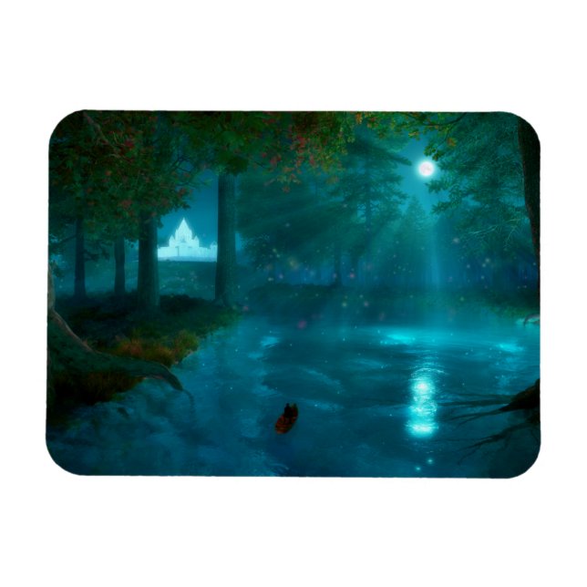 Fantasías: Al imán flexible del Fairy Palace (Horizontal)