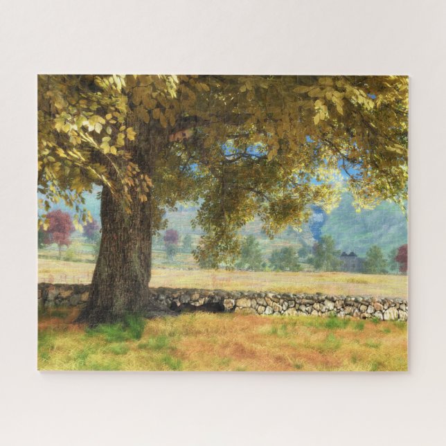 Fantasías: Bajo el rompecabezas del árbol de haya (Horizontal)