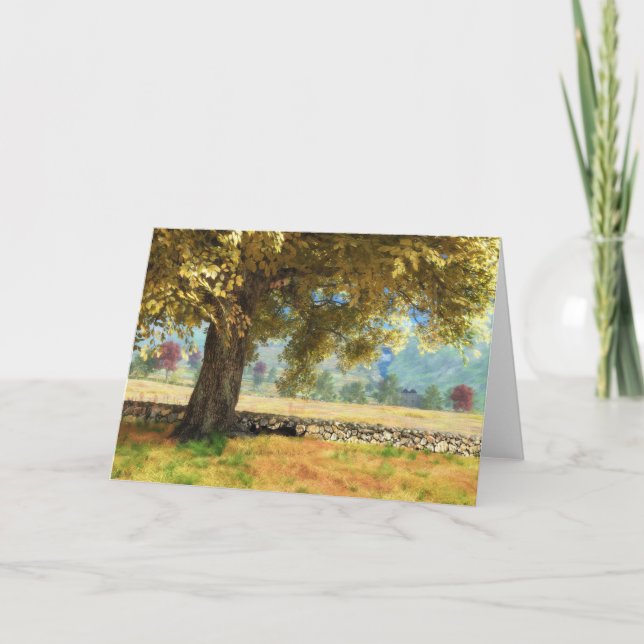 Fantasías: Bajo la tarjeta de árbol de haya (Anverso)