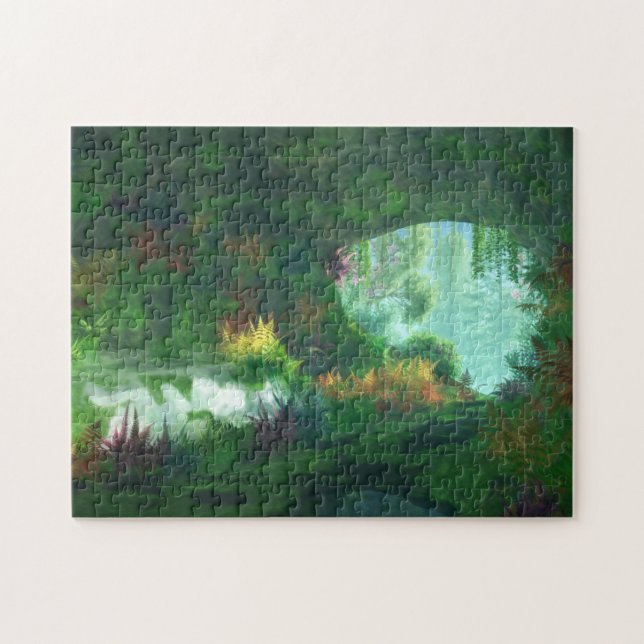 Fantasías: Dama del rompecabezas de la Marble (Horizontal)