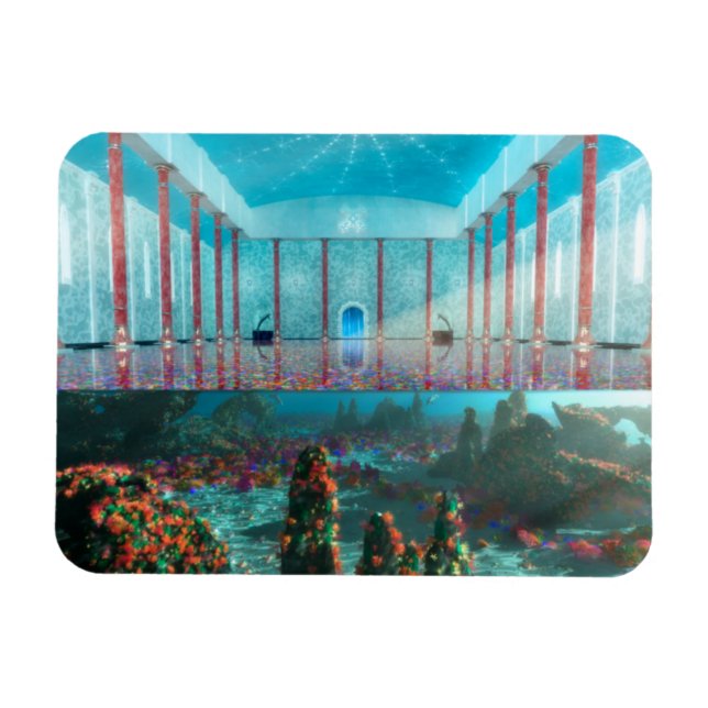 Fantasías: El imán flexible de la tina de baño de  (Horizontal)