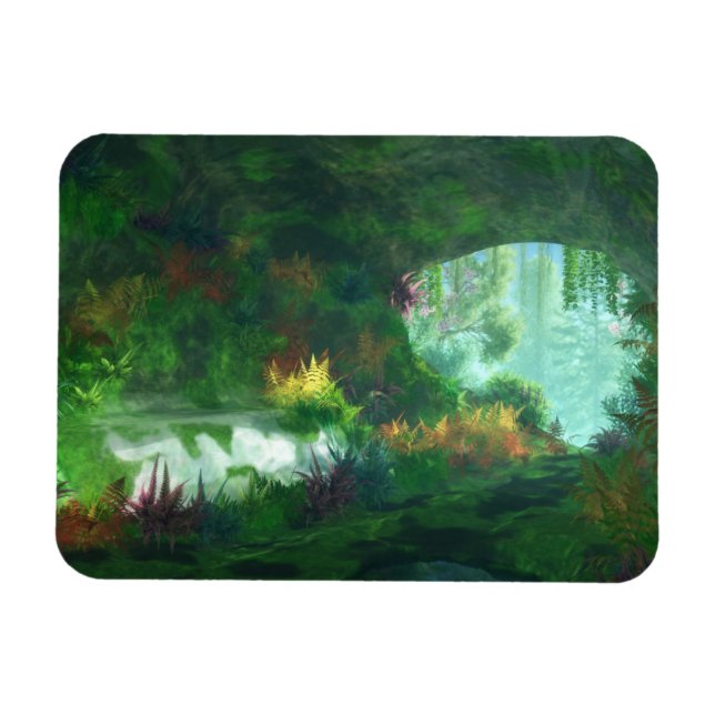 Fantasías: La dama del imán flexible de mármol (Horizontal)