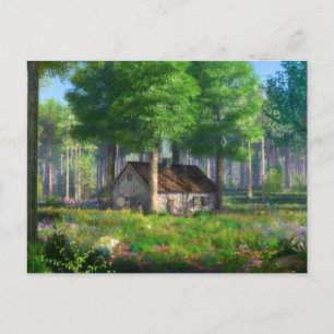 Fantasías: La postal de la cabaña forestal