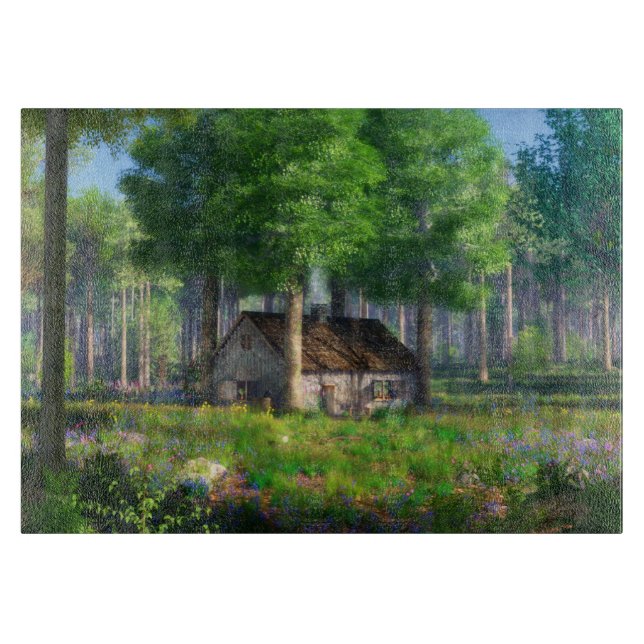 Fantasías: La tabla de corte de la cabaña forestal (Anverso)