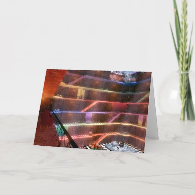 Fantasías: La tarjeta de biblioteca del palacio (Anverso)