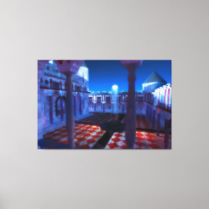 Fantasías: Patio de la impresión de tela del Palac