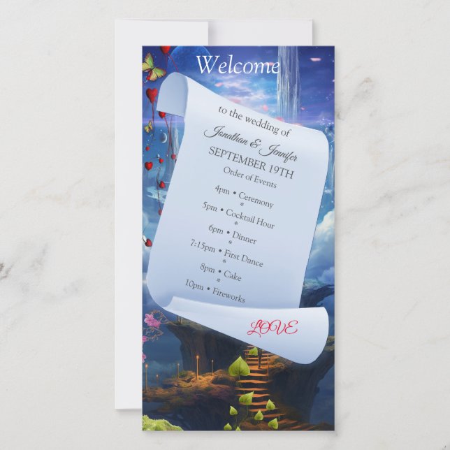 Fantasías Reinos de Escenario Mágico (Anverso)