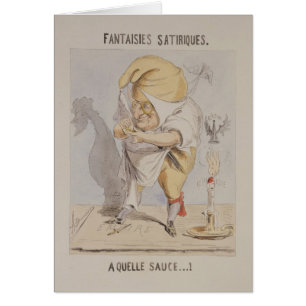 Fantasías satíricas, caricatura de Adolfo