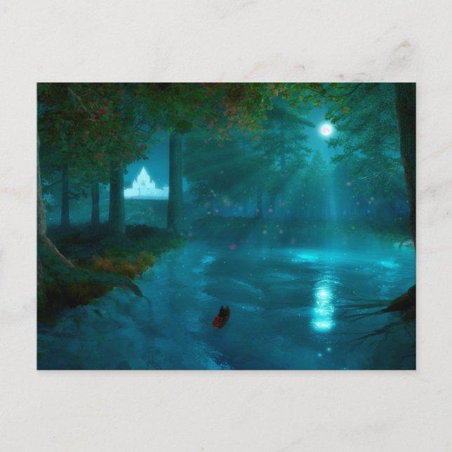 Fantasías: Tarjeta postal al Palacio de las Hadas (Anverso)