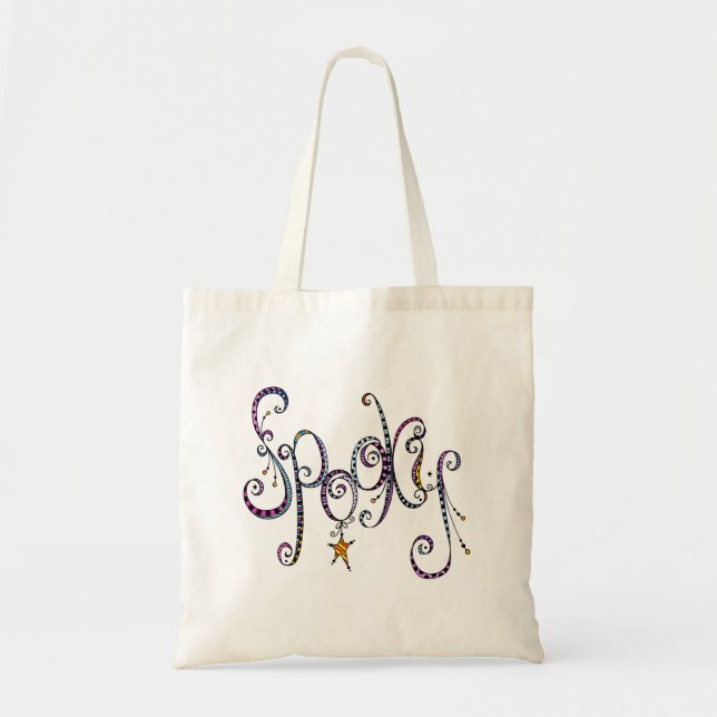 Fantasma Bolsa de Tote de Halloween (Frente)