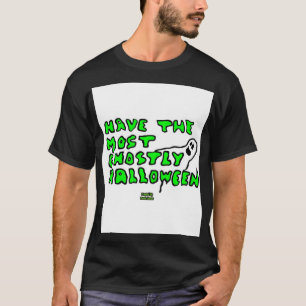 Fantasma camiseta de Halloween para hombres de Bla