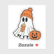 Fantasma con Gorra y Pegatina de latte, especias d
