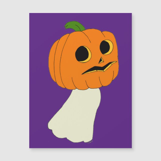 Fantasma de cabeza de calabaza (Anverso)