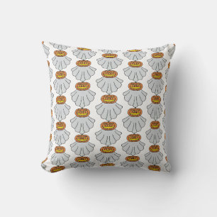 Fantasma de Calabaza (blanco) - Almohada