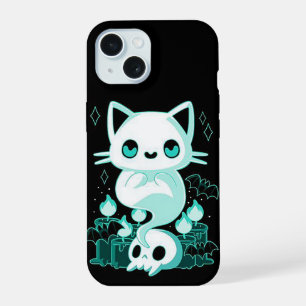 Fantasma de gato de halloween