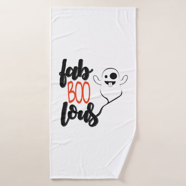 Fantasma de Halloween (Toalla de baño)