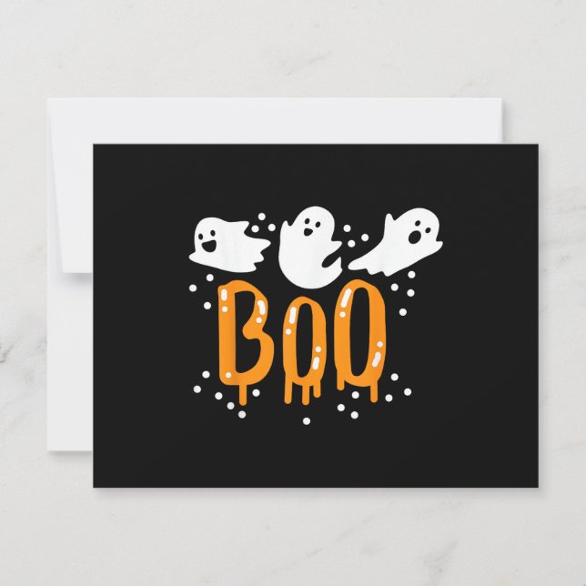 Fantasma de Halloween Boo Lindo (Anverso)