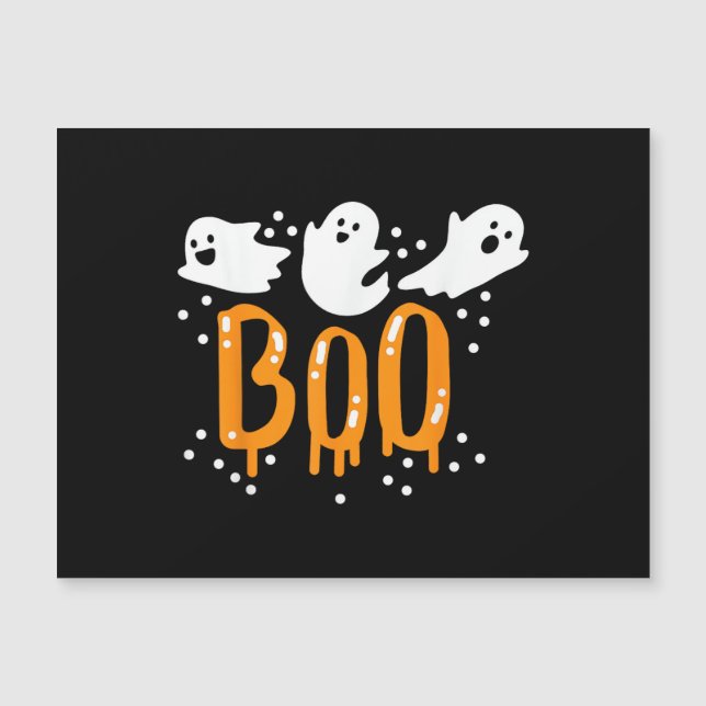 Fantasma de Halloween Boo Lindo (Anverso)