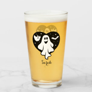 Fantasma De Halloween Con Corazón Y Barba