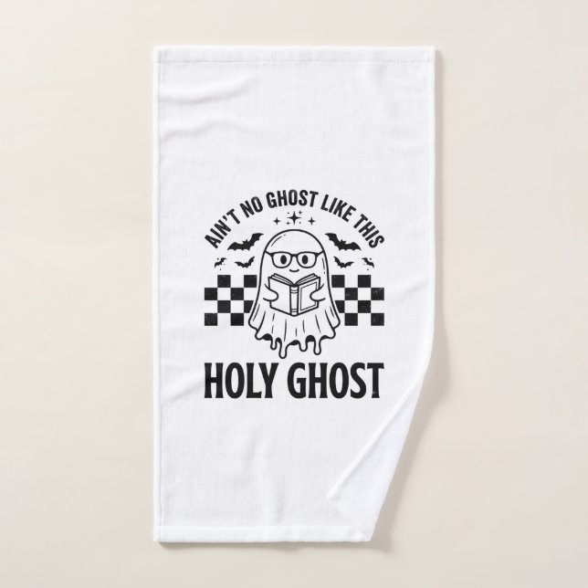 Fantasma de Halloween Espíritu Santo Divertido Vin (Toalla de mano)