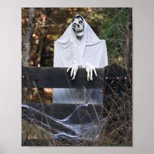 Fantasma de Halloween - Impresión Bella Artes