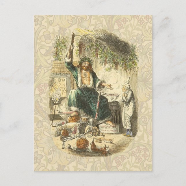 Fantasma de la Navidad Presente Scrooge (Anverso)