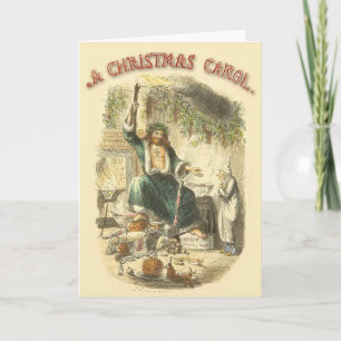 Fantasma de la Navidad Presente Scrooge