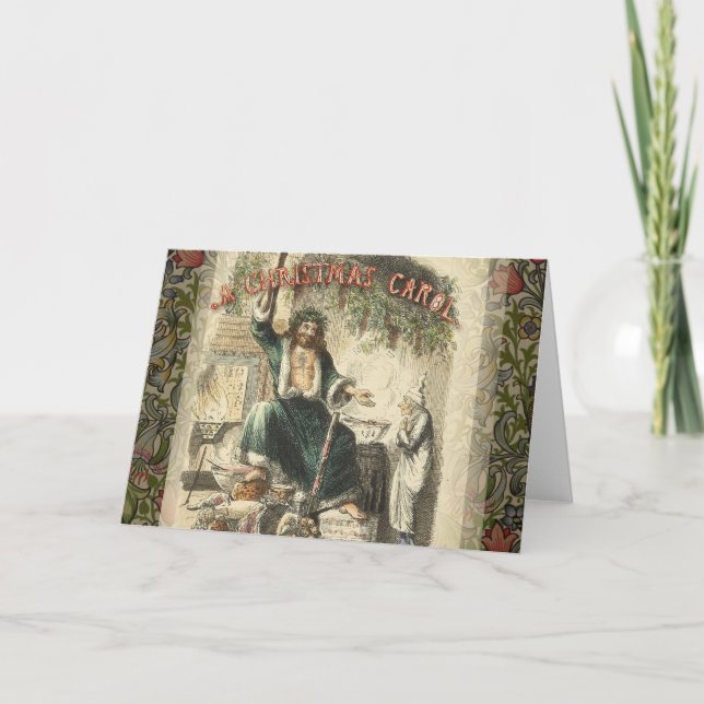 Fantasma de la Navidad Presente Scrooge (Anverso)