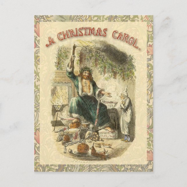 Fantasma de la Navidad Presente Scrooge (Anverso)