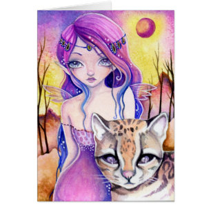 Fantasma de Luna - tarjeta en blanco