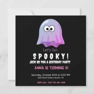 Fantasma de ojos de Google rosa lindo: espeluznant