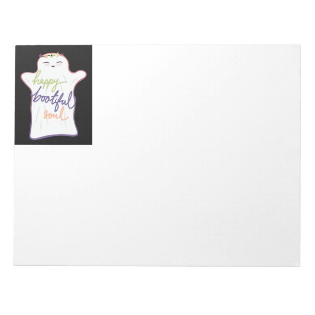 Fantasma de Personalizado de color suave con Bloc  (Frente)