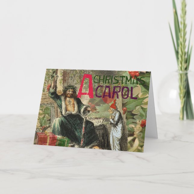 Fantasma del Ilustracion actual de Navidad (Anverso)