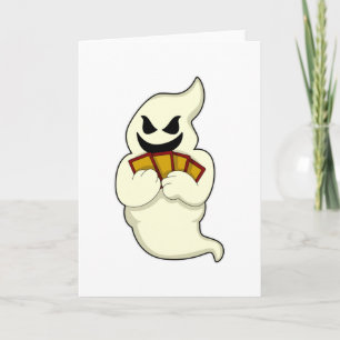 Fantasma en el póker con tarjetas de póker