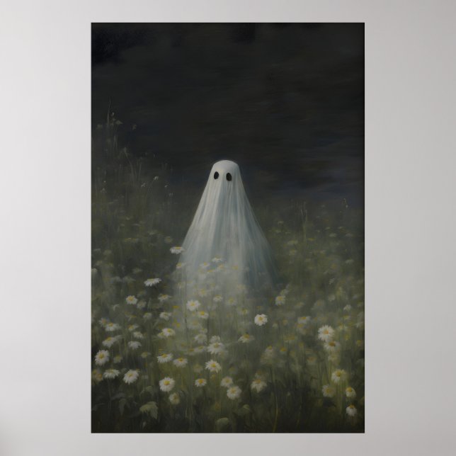 Fantasma en la impresión artística del campo de ma (Frente)