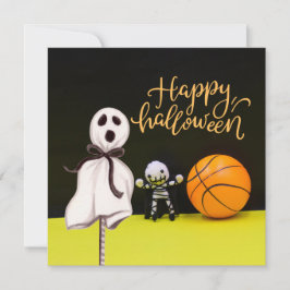 Fantasma fantasma de baloncesto Halloween