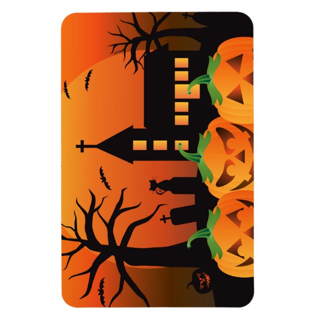 Fantasma Halloween esculpiendo el imán de las cala (Vertical)