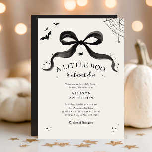 Fantasma Invitación a Baby Shower Halloween