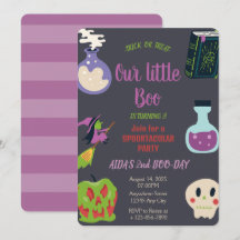 Fantasma Invitación a la fiesta de cumpleaños de H