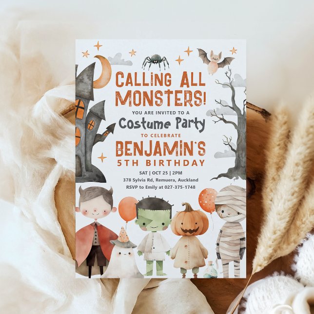 Fantasma Invitación a la fiesta de cumpleaños de H (Subido por el creador)