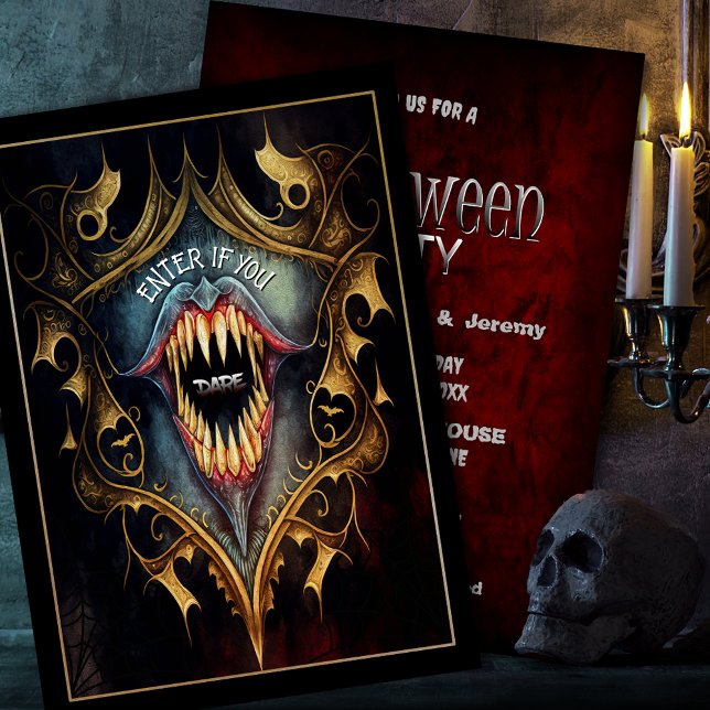 Fantasma Invitación a la fiesta de Halloween (Subido por el creador)