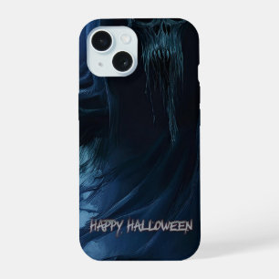 Fantasma negro en un paisaje infernal - Halloween